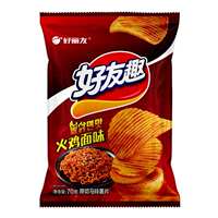 好丽友好友趣火鸡面70g*2+泡菜*3薯条零食