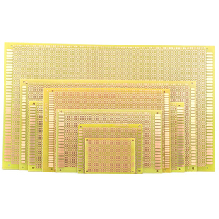 线路板PCB电路板黄油环氧板玻纤洞洞板5*7*9*15 10*22 12*18*30