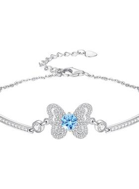 【生日礼物】周大生蝴蝶手链款