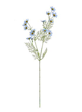 高端植绒小野菊仿真花束装饰摆设
