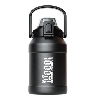 316不锈钢保温杯大号大容量2000ml男2025新款吨桶吨吸管大肚水壶