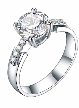 小蛮腰牛头结婚订婚钻石戒指