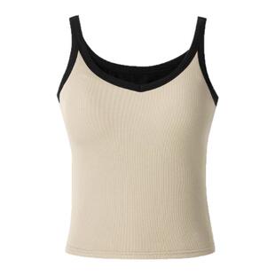 indicia6B404BX241F专柜正品标记女装百搭背心带胸垫吊带吊牌189