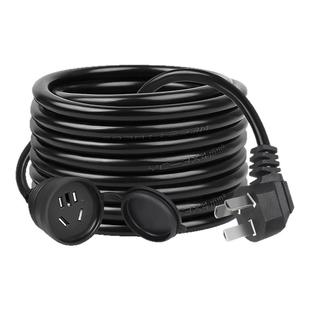 新能源电动汽车充电延长线4平方16A大功率4多功能户外防雨拖线板