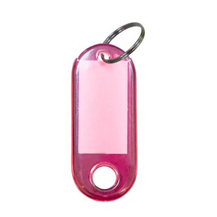 水晶透明钥匙牌识别牌宾馆酒店号码牌行李标记扣挂标签锁匙分类牌