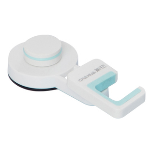 茶花卫生间拖把架墙壁承重拖把收纳免钉胶贴片浴室挂钩免打孔粘钩