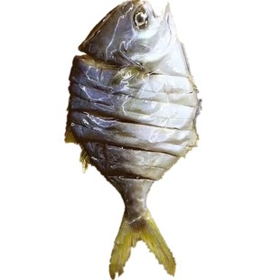 阳江特产大金鲳鱼干深海新鲜淡晒金昌鱼咸鱼干正宗风干超下饭鱼干