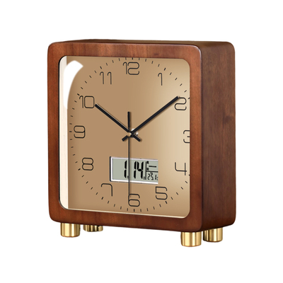 实木复古精美座钟轻奢高级感客厅