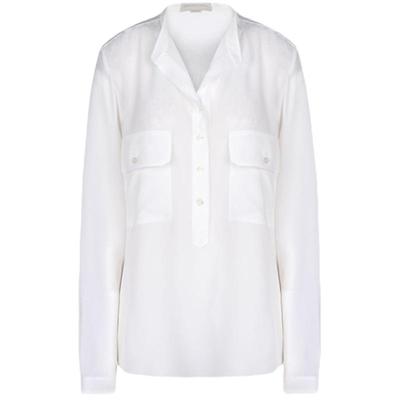 StellaMcCartney纯白长袖衬衫