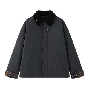 画风drawwind秋冬季3M新雪丽保暖棉衣外套女撞色翻领棉服2025新款