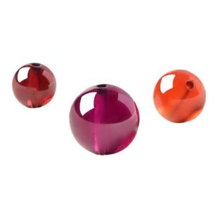 石榴石散珠子东海水晶玛瑙玉髓翡翠玉石手链串橙红酒红紫牙乌单珠