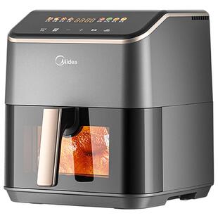 美的空气炸锅家用2026新款智能触控可视大容量电炸锅小型电烤箱