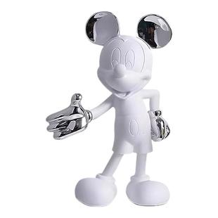 一匚 潮流公仔迎宾米奇波纹托盘组合软装 样板间酒店会所摆件