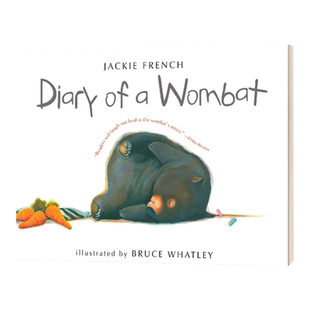 袋熊的日记 Diary of a Wombat 平装绘本 Jackie French ;Bruce Whatley
