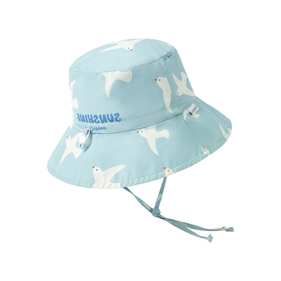 coolable儿童防晒帽大帽檐可调节