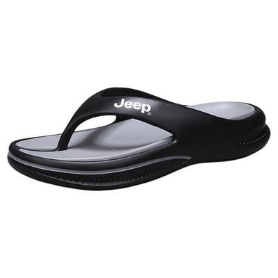 【明星同款】JEEP吉普夏季人字拖