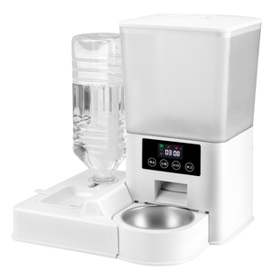 猫狗自动喂食器双碗猫咪宠物智能定时定量多碗投喂器猫粮喂食机