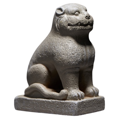 北宋皇陵石虎树脂立体冰箱贴