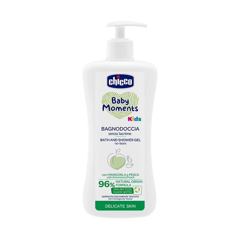 chicco 智高儿童沐浴露液乳3岁以上女童专用宝宝保湿止痒除螨进口