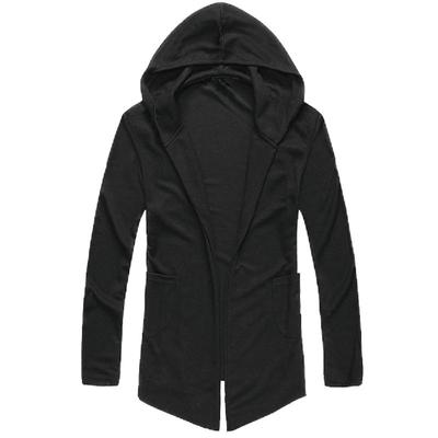 连帽衫春季潮流中长款韩版外套