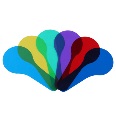 三原色手持透光过滤板片幼儿园