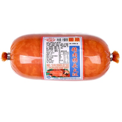 天津国顺精肉拐头520g切片火腿