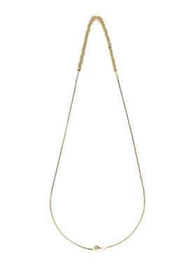 镀铜钱串子招财项链轻奢毛衣链