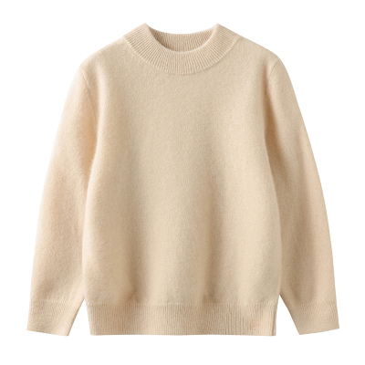 儿童羊毛衫100%半高领毛衣打底衫