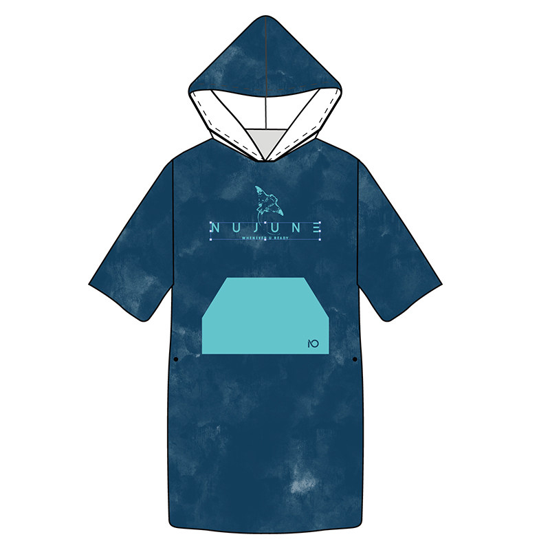 Nu-June成人潜水速干吸水浴袍