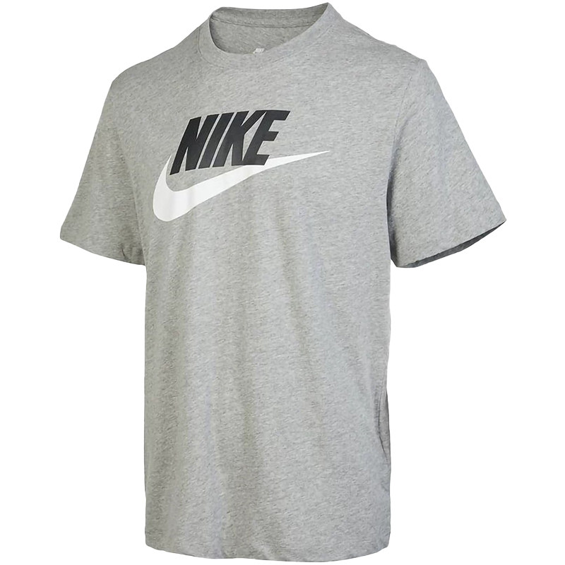 Nike耐克Sportswear男子印花logo纯棉运动休闲短袖T恤AR5005-063
