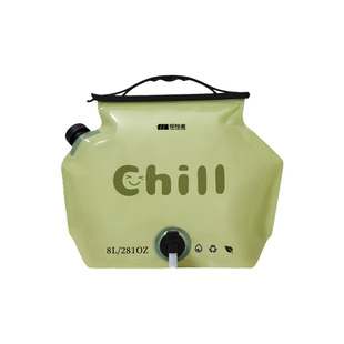 探险者户外露营便携式水袋大容量带水龙头折叠储水袋加厚水桶装备