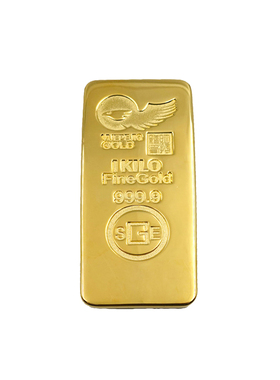 仿真金条金砖样品铜投资招财