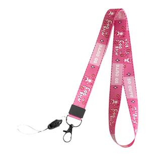 织带挂绳学生儿童防丢挂脖钥匙绳多功能卡套手机通用长吊绳不勒脖