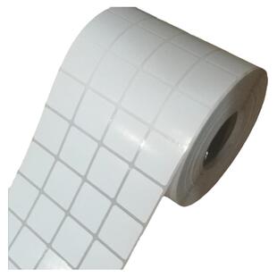 促销G500U铜版不干胶标签纸20x20贴纸BTP2100 2200 2300E L42 L210 ZD888T CR 421T TSC244 TE244 344打印纸