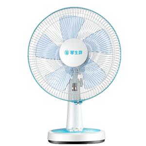华生电风扇12寸台式台式转页扇