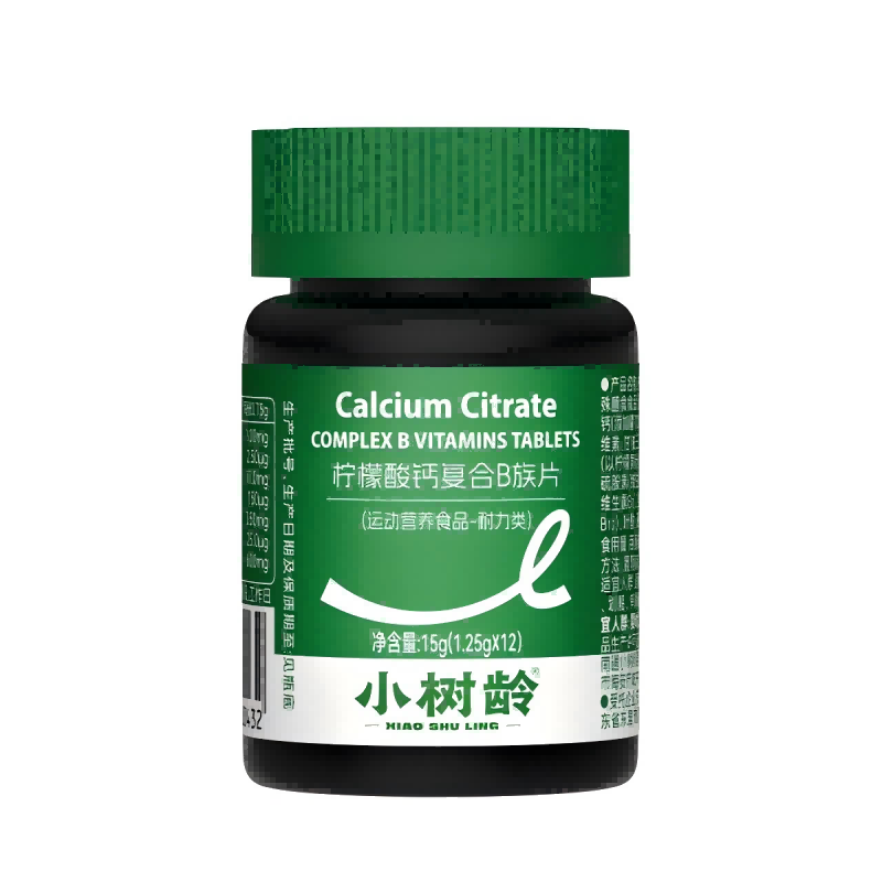 小树龄升级柠檬酸钙维生素B族片