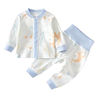 小聪熊婴儿衣服纯棉春秋高腰套装