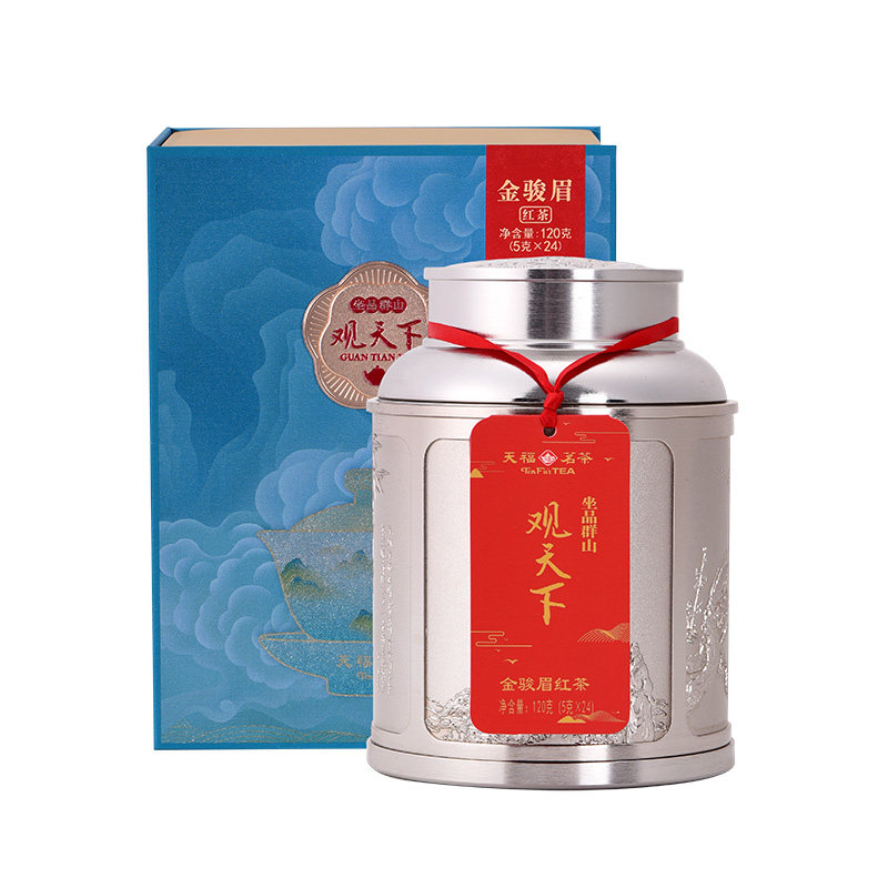 天福茗茶金骏眉罐装120g