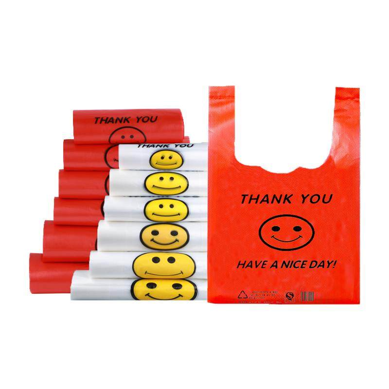 笑脸塑料袋透明商用食品级