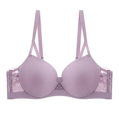 爱慕胸罩牌子正品品牌正品牌内衣女士薄款无痕一片式大胸显小文胸