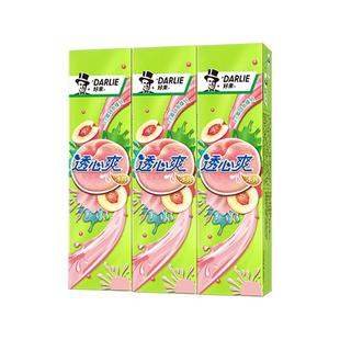 DARLIE好来原黑人透心爽冰桃牙膏清新口气洁齿亮白去牙渍官方正品