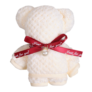 38妇女节活动礼物小熊毛巾伴手礼结婚送闺蜜小礼品实赠品生日开业