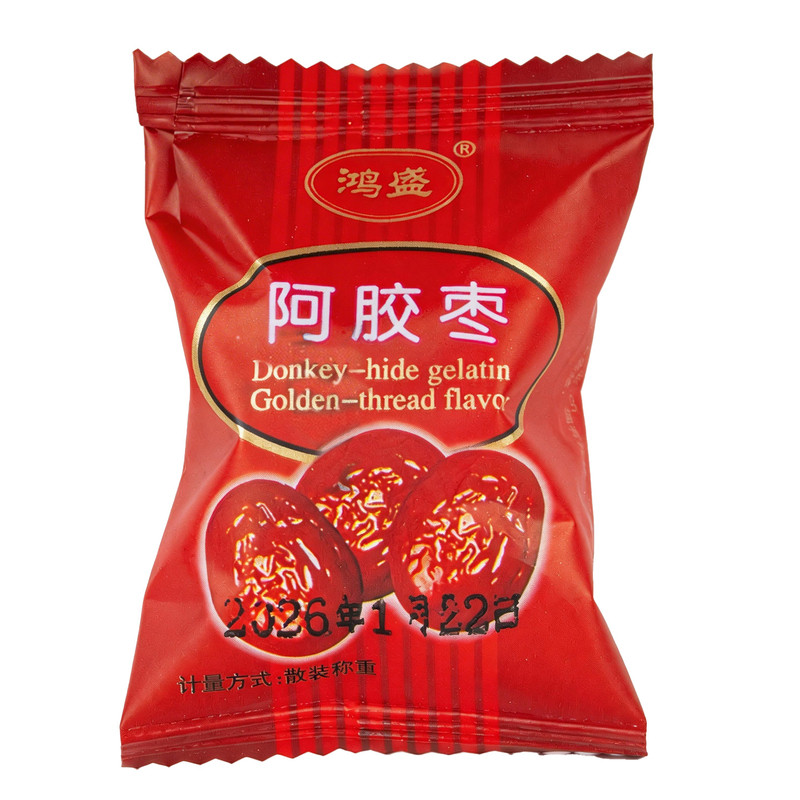 去核阿胶枣蜜枣散装无核独立小包装老少皆宜金丝软枣喜糖糖果零食