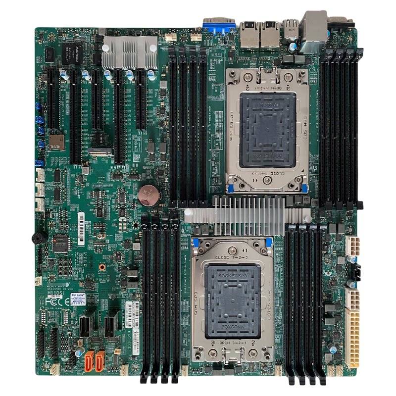 超微H11DSI 双路工作站主板台式电脑支持AMD7001/7002系列CPU7532