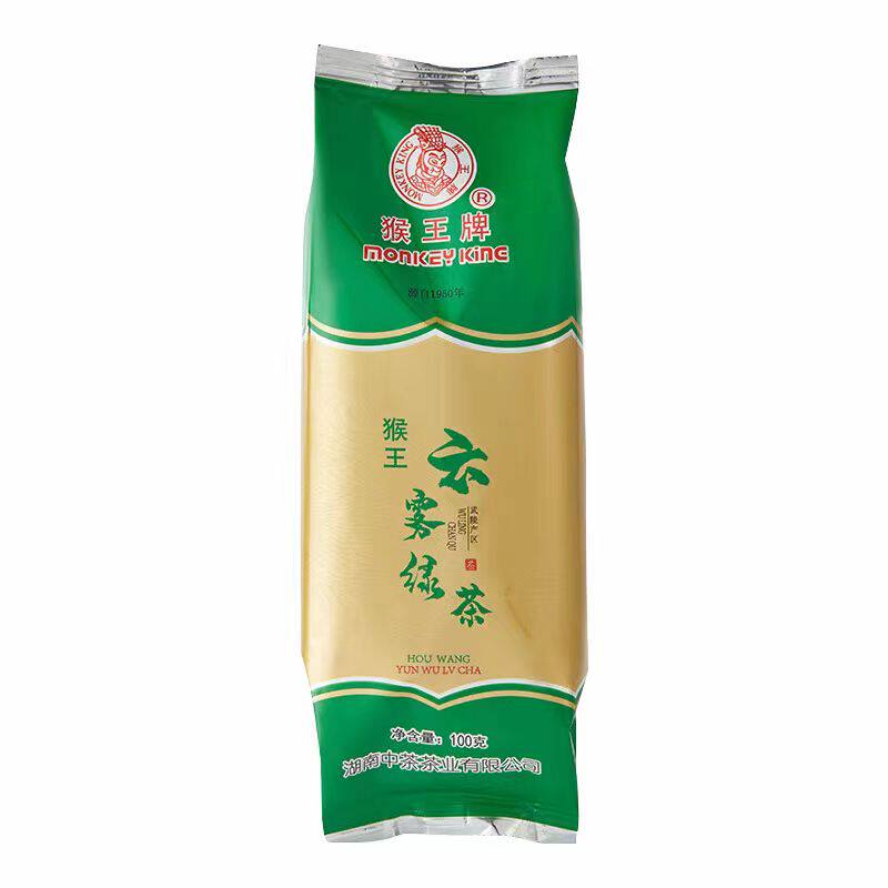 猴王云雾绿茶100g袋装
