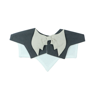 韩国benzdeer 本驰鹿 3D翅膀造型口水巾婴儿加宽加大围嘴宝宝礼物