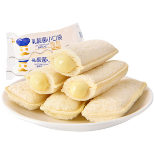 乳酸菌小口袋面包夹心即食整箱早餐大分量网红代餐健康零食小吃