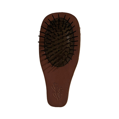 ins木质郁金香气垫梳女旅行便携迷你气囊梳家用顺发按摩梳小梳子