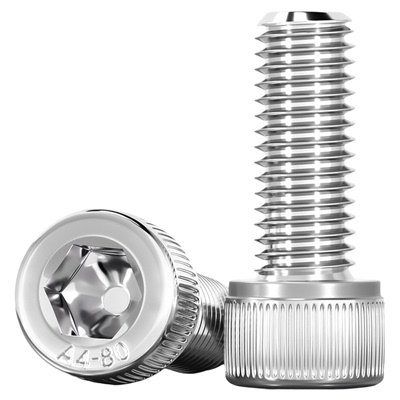 A4-80 杯头螺丝316L不锈钢内六角DIN912圆柱头螺栓M4M5M6M8M10M12