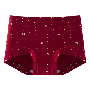 2026新款本命年红色内裤女生纯棉10A全棉抗菌裆透气女士平角裤头